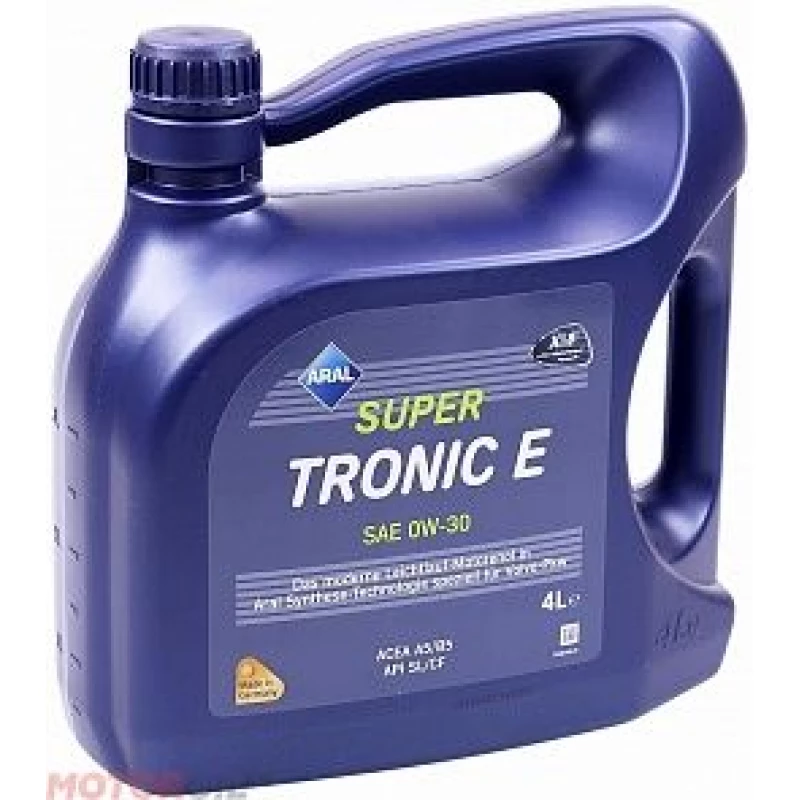 Моторное масло ARAL SuperTronic E 0W30, 4L