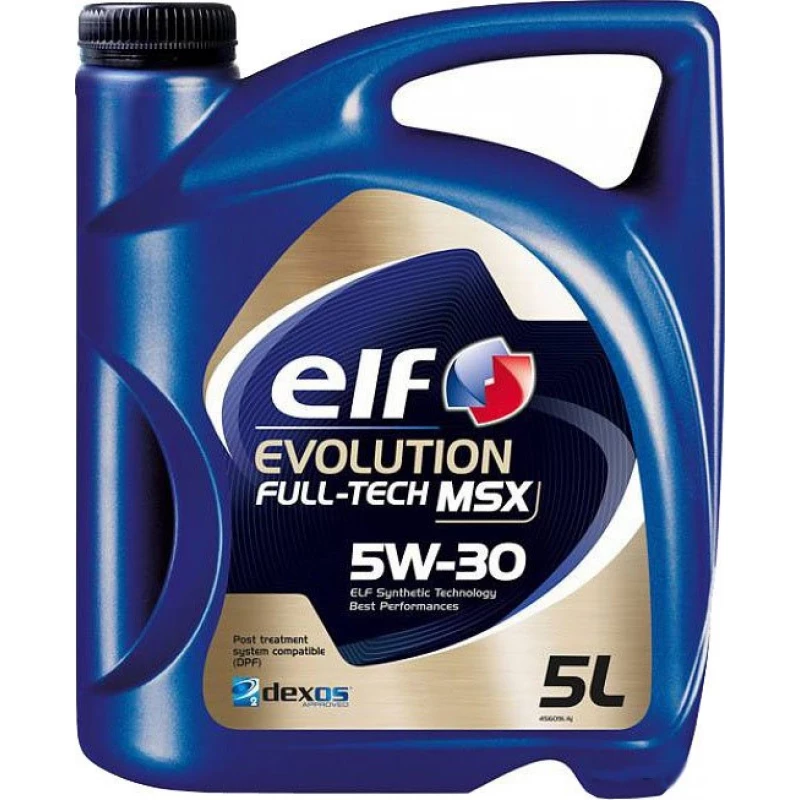 Моторное масло ELF 5W30 Fulltech MSX, 5L