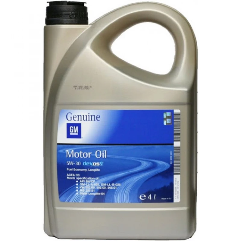 Моторное масло OEM GM OPEL 5W30 LONGLIFE 5L