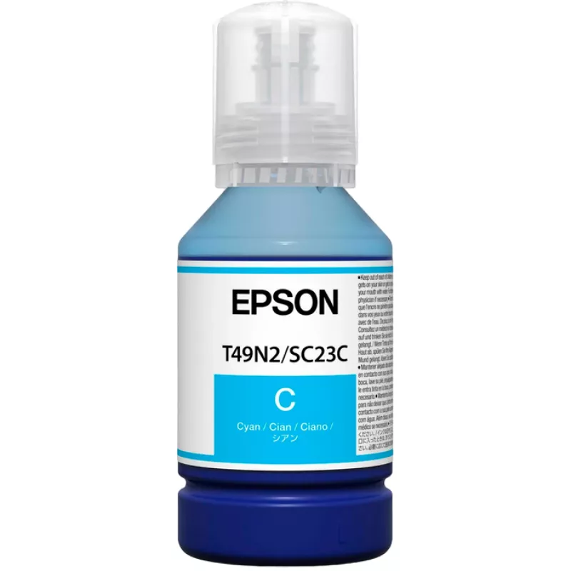 Флакон с чернилами EPSON T49N2/SC23BK CYAN (C13T49N200)