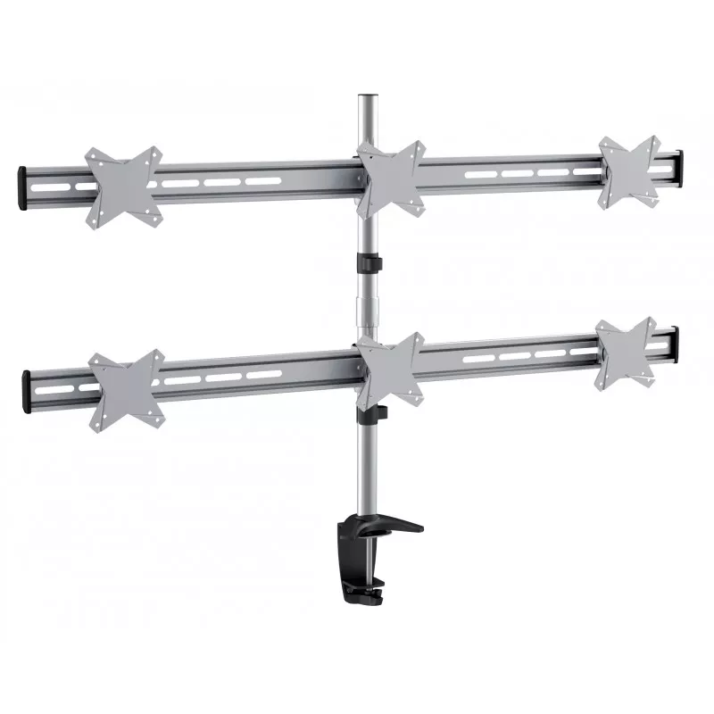 Настенное крепление REFLECTA PLANO DESK 23-1010S, 13"-23",  +, -15°,  100x100,  8 кг,  Хром