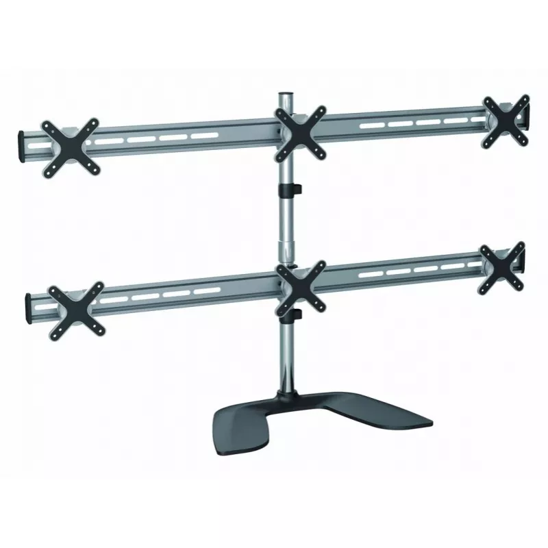 Настенное крепление REFLECTA PLANO DESKSTAND 23-1010S, 13"-23",  ±15 °,  100x100,  8 кг,  Хром