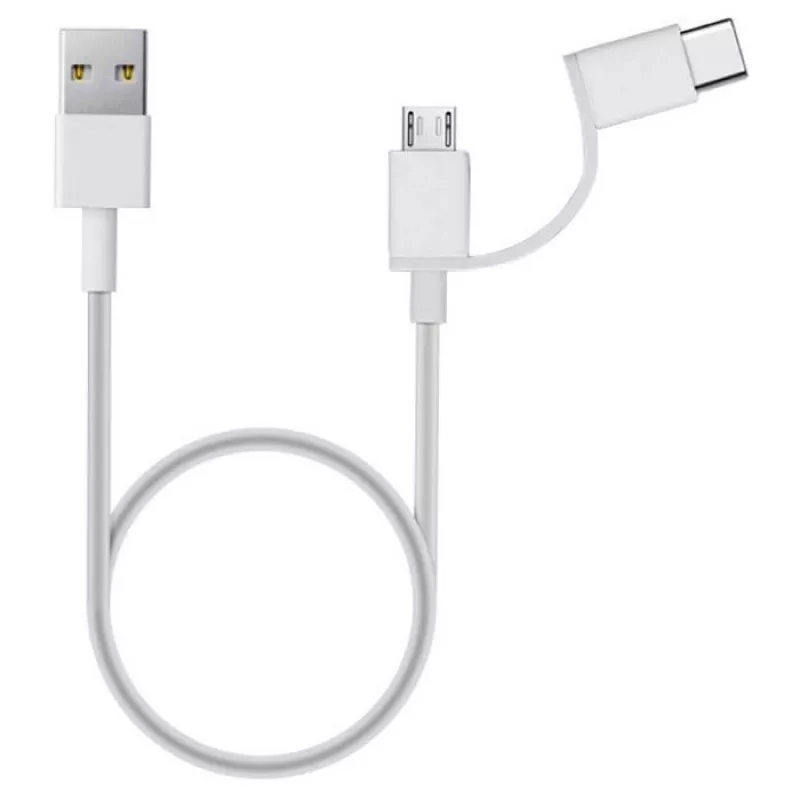 Кабель Xiaomi MI CABLE 2-IN-1 USB (MICRO USB TO TYPE C) 100CM