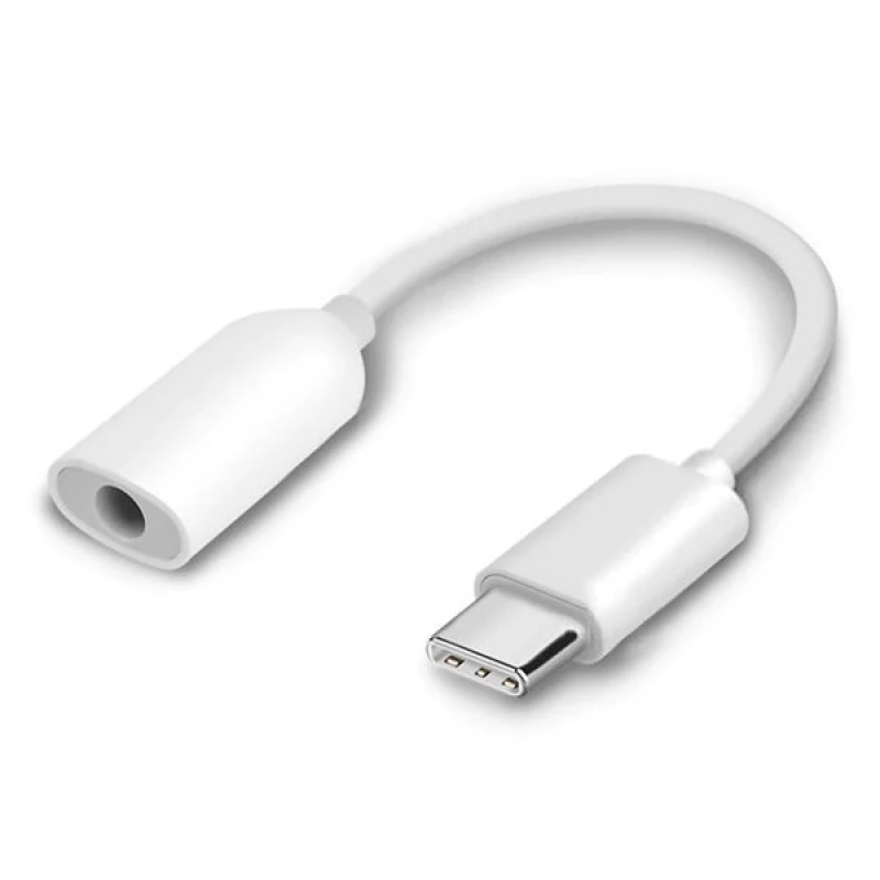 Кабель Xiaomi MI TYPE-C TO 3.5MM AUDIO ADAPTER WHITE