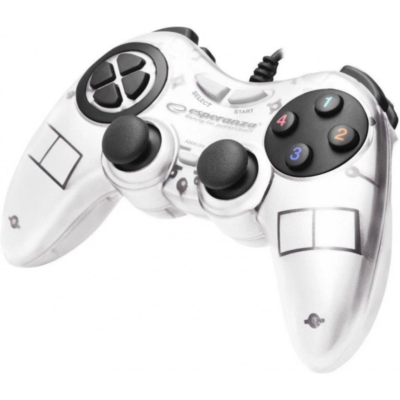 Gamepad ESPERANZA FIGHTER EGG105W WHITE