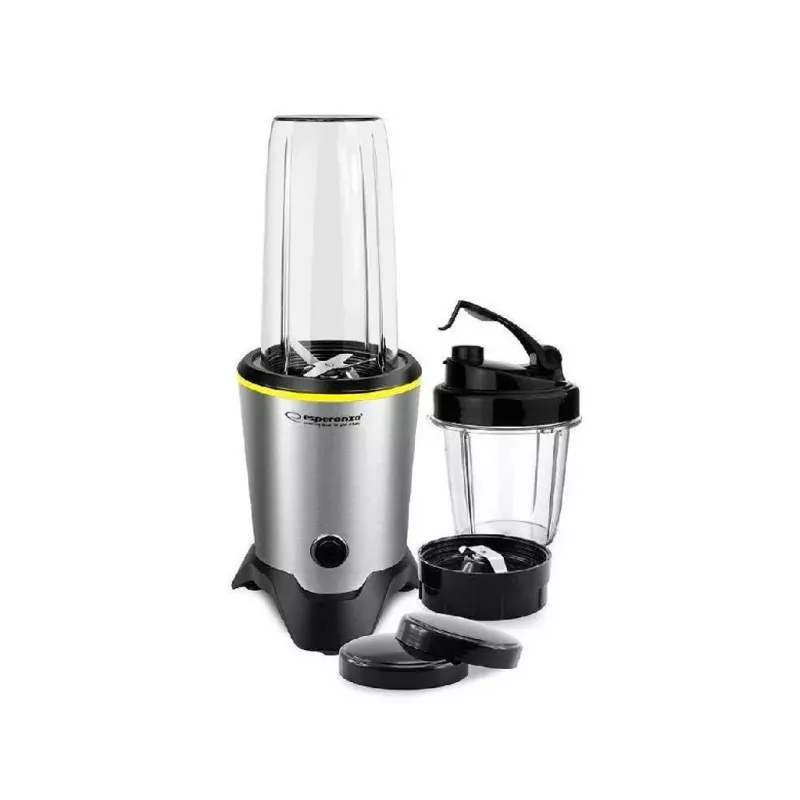 Blender ESPERANZA NUTRI MASTER EKM028, Stationar,  1000 W,  1 l, 0.45 l,  Argintiu