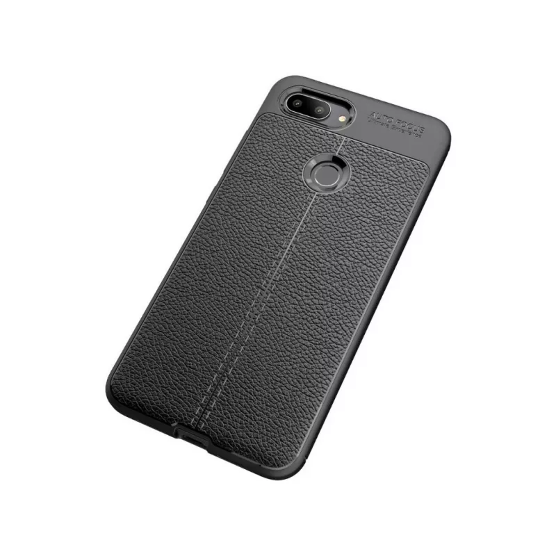 Husa Xcover XIAOMI MI8 LITE,  LEATHER BLACK
