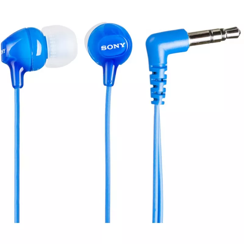 Casti cu fir SONY MDR-EX15AP BLUE