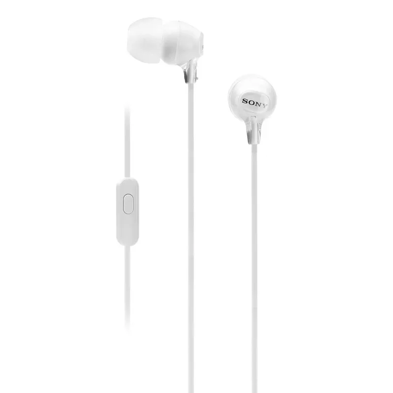Наушники проводные SONY MDR-EX15AP WHITE