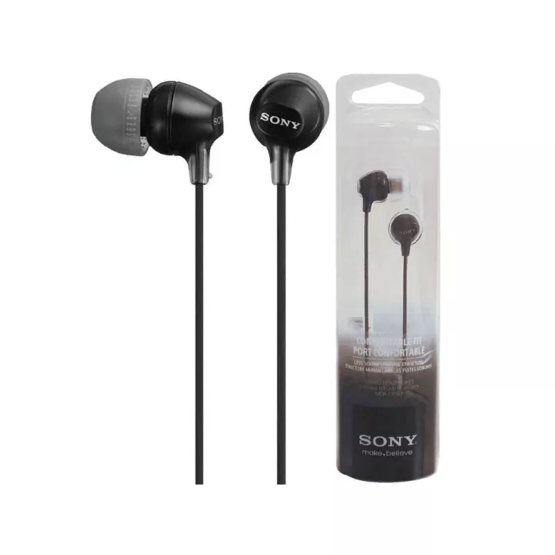 Наушники проводные SONY MDR-EX15LP BLACK