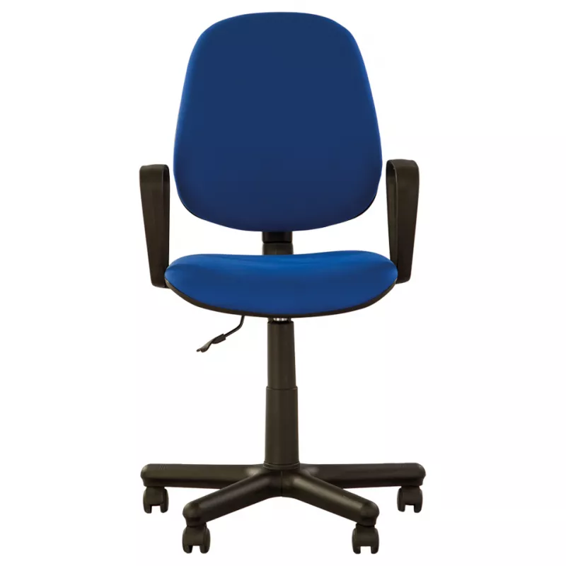 Fotoliu de birou AG FOREX GTP C6, Stofa, Gazlift, Albastru, Negru, 43 x 42 x 91-110