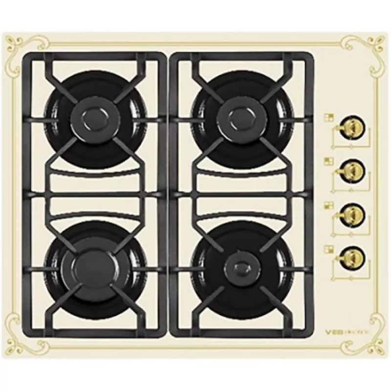 Plita incorporabila cu gaz ZANETTI ECO 1130 CREM RETRO