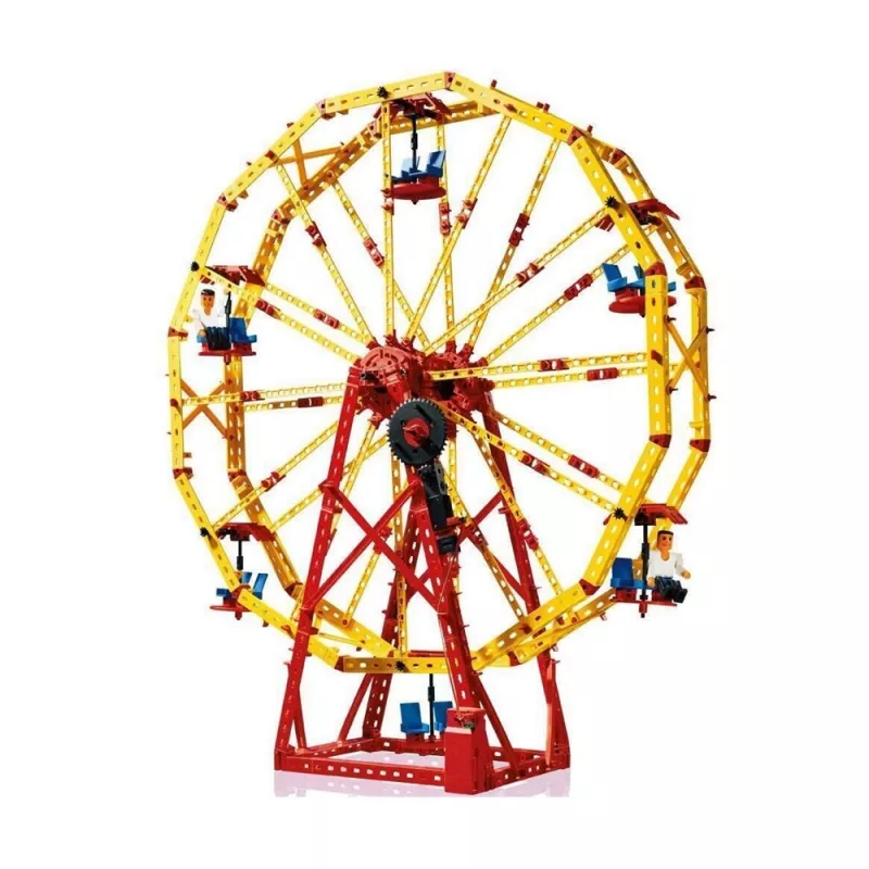 Jucarie FischerTechnik ADVANCED - SUPER FAN PARK, 7+, 46.5 x 39 x 8 cm