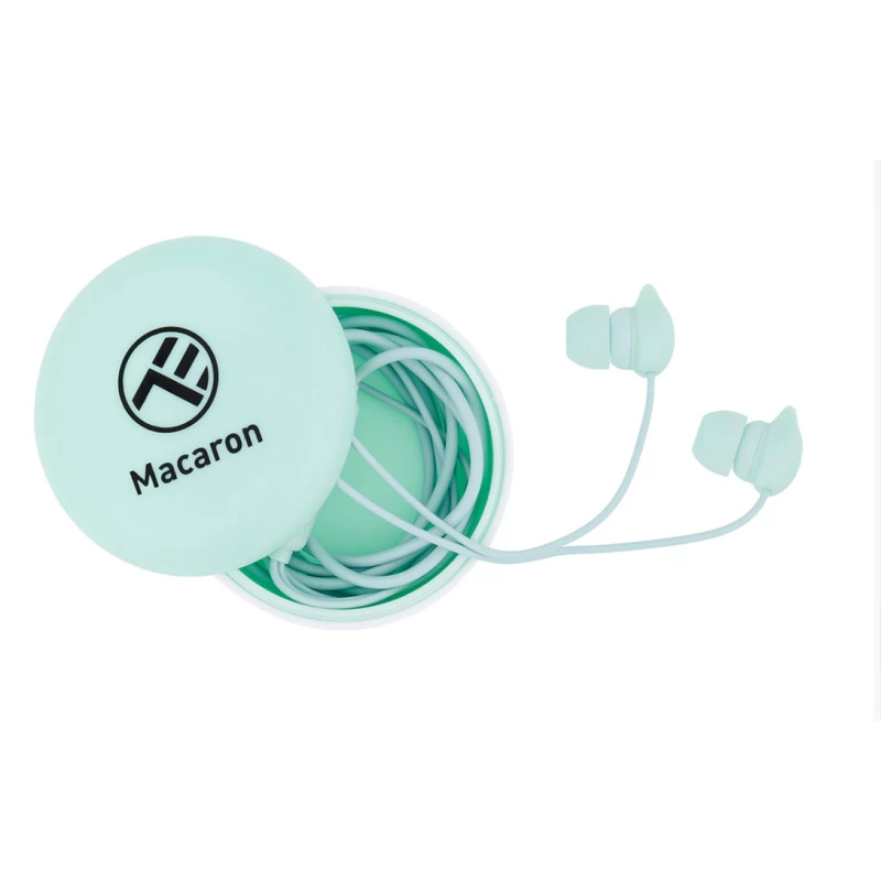 Casti cu fir Tellur MACARON BLUE (TLL162132)