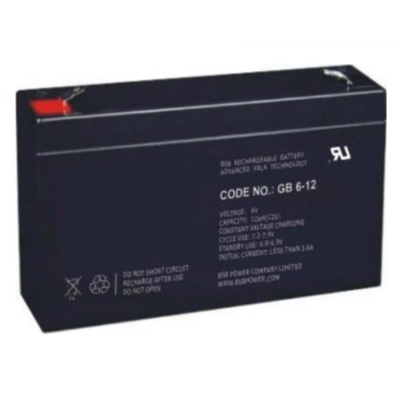 Батарея Ultra Power 6V/12AH