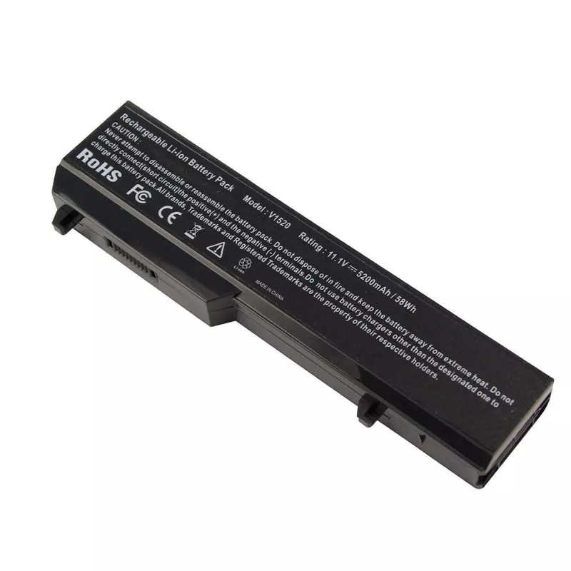 Батарея для ноутбука DELL Vostro 1310 1320 1510 1520 2510 Series, 11.1V 5200mAh Black