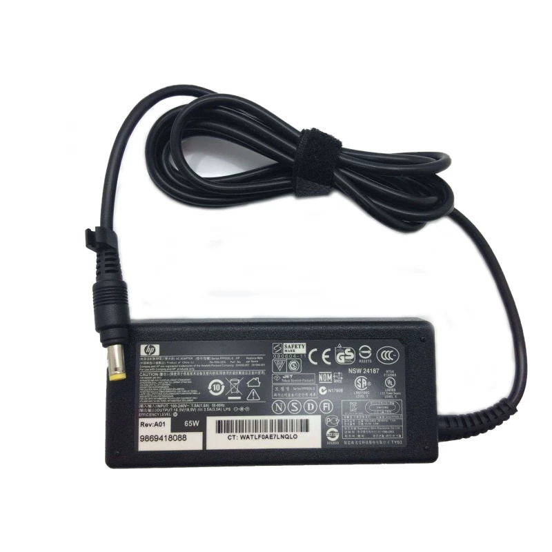 Sursa alimentare laptop HP 18.5V-3.5A (65W) ROUND DC JACK 7.4*5.0MM W/PIN INSIDE ORIGINAL