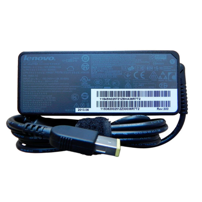 Sursa alimentare laptop LENOVO 20V-3.25A (65W) SQUARE DC JACK ORIGINAL