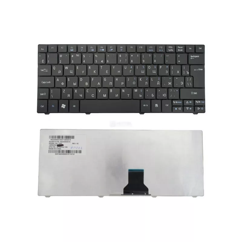 Клавиатура для ноутбука ACER ASPIRE ONE 721 722 751 752 753 ASPIRE 1410 1420 TIMELINE 1810 1820 1830 FERRARI ONE 200 GATEWAY EC14 EC18 LT31 PACKARDBELL DOT-M