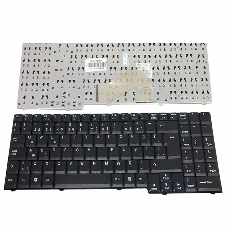 Клавиатура для ноутбука ACER PackardBell EasyNote MH35 MH36 MH45 MH88 HERA C HERA G ENG/RU Black