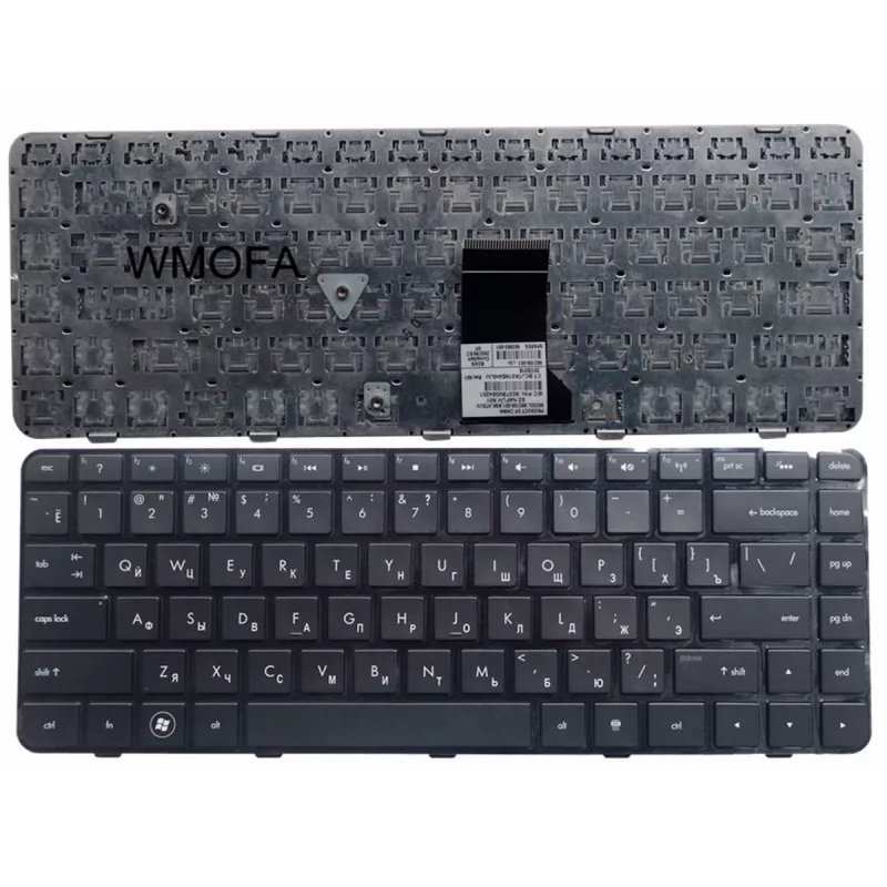 Клавиатура для ноутбука HP Pavilion DM4-1000 DM4-2000 dv5-2000, w/o frame ENTER-small ENG/RU Black