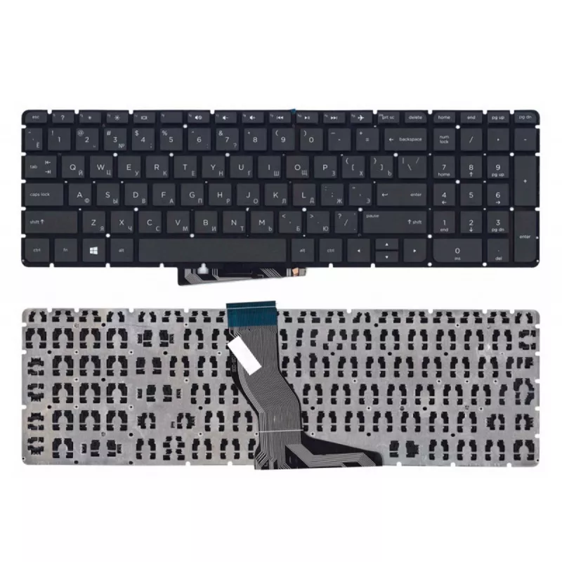 Клавиатура для ноутбука HP Envy 15-3000, w/backlit w/o frame ENTER-small ENG. Black