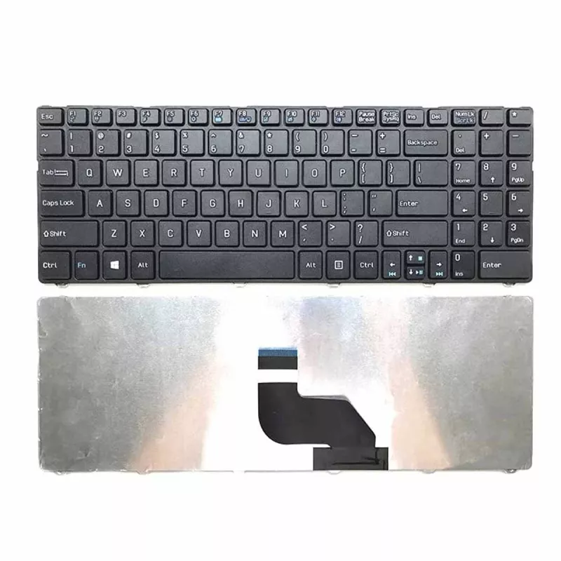 Клавиатура для ноутбука MSI CX640 CX640-851X A6400 CR640 MS-16Y1, ENG/RU Black