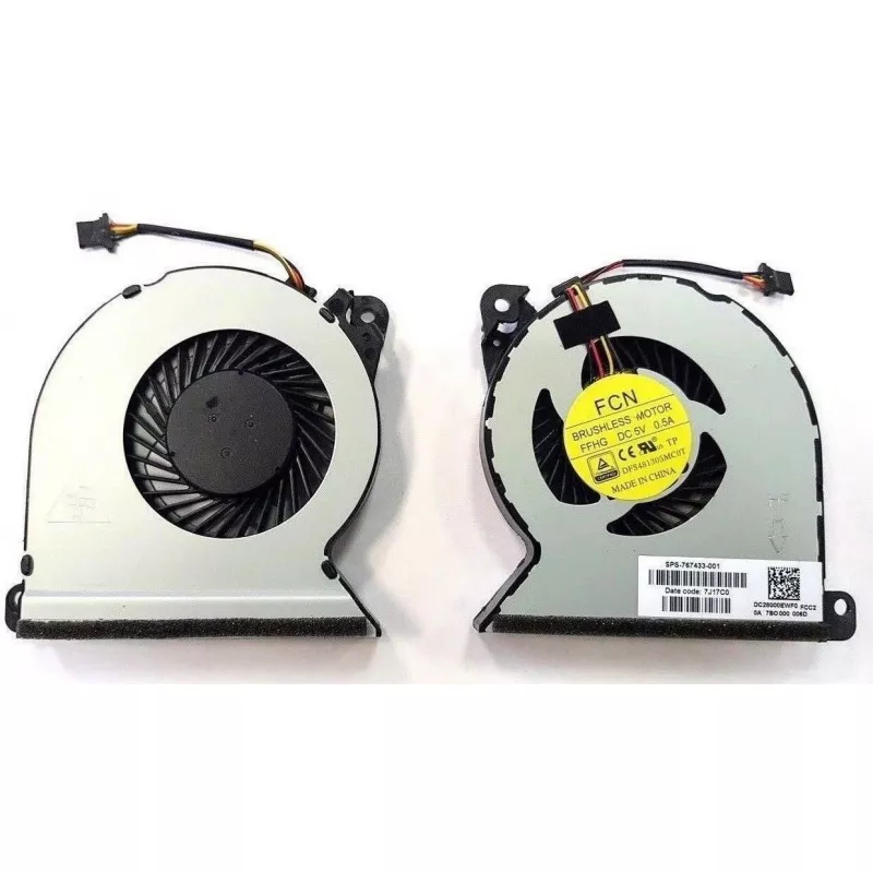 Кулер универсальный HP , CPU Cooling Fan For HP ProBook 440 445 450 455 470 G1 (4 pins)