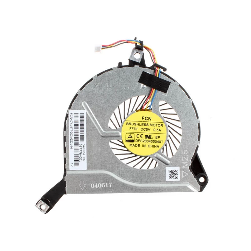 Cooler universal HP , CPU Cooling Fan For HP Pavilion 15-P 15-V 14-V (4 pins)