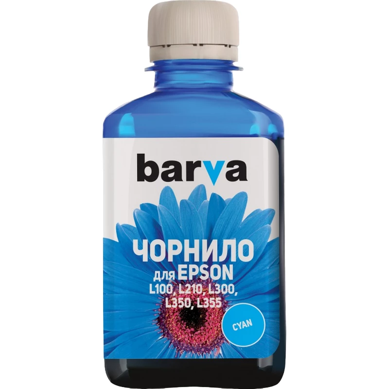 Чернила OEM INK EPSON L100 CYAN 180GR BARVA