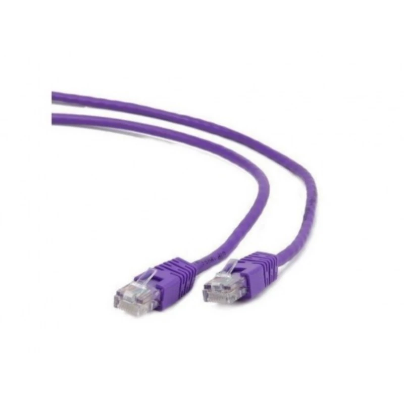 Patchcord Cablexpert 1M UTP PP12-1M/V CAT.5E, MOLDED STRAIN RELIEF 50U PLUGS