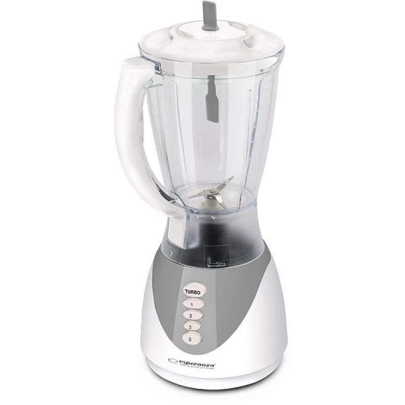 Blender ESPERANZA PINA COLADA EKM023E, Stationar,  350 W,  1.5 l,  3 viteze,  Inox,  Alb,  Gri