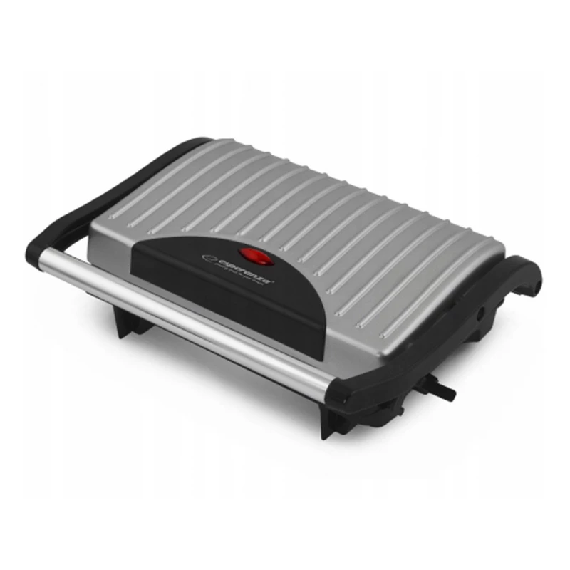 Gratar electric ESPERANZA PIZZAIOLA EKG005, Inchis,  750 W,  Inox