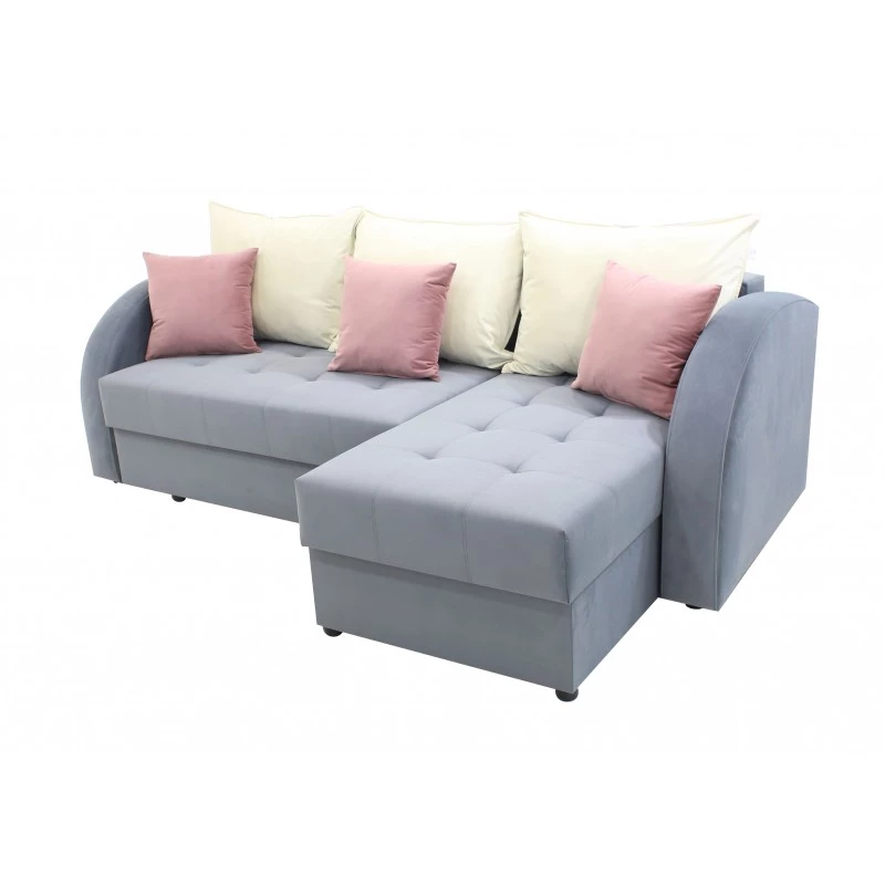 Canapea de colt Artvent MODEL A2, Stofa,  PAL,  Antracit, 23 x 147 x 63