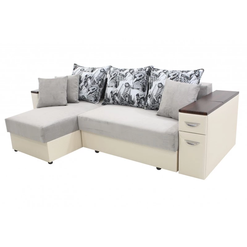 Canapea de colt Artvent MODEL II/I CU LADA, FARA PLACA MDF, PAL, 2400 x 1470 x 640