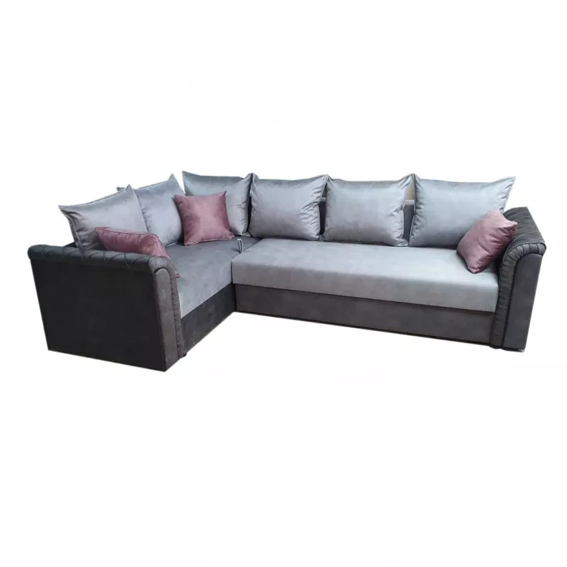 Canapea de colt Artvent MODEL V POWER, Stofa,  PAL, 275 x 190 x 70