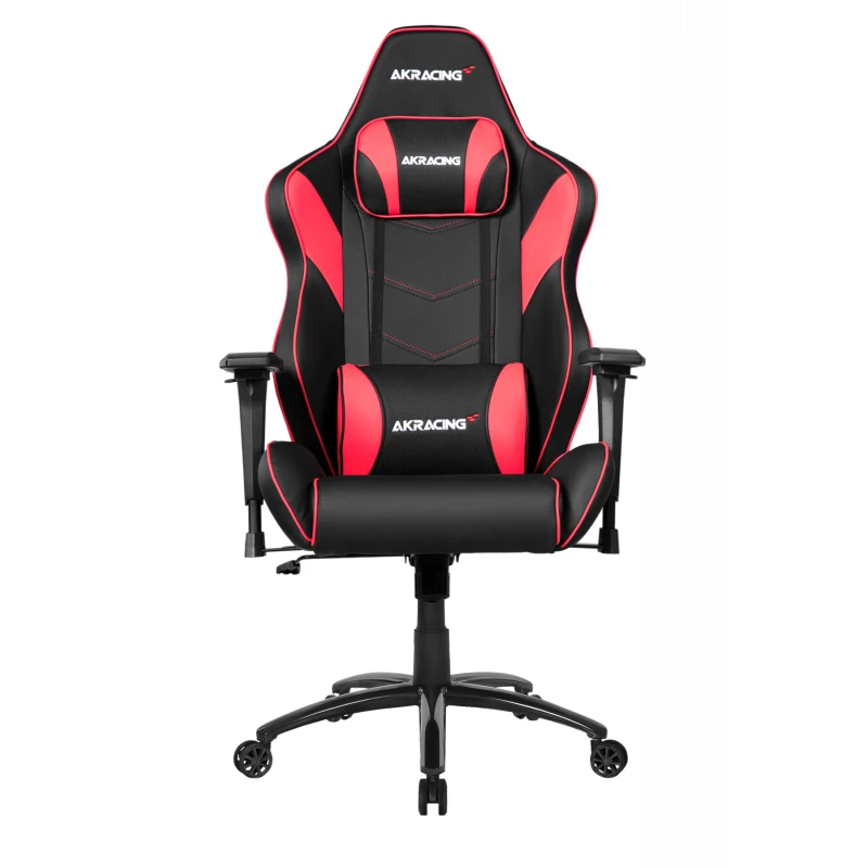 Fotoliu Gaming AKRacing Core LX Plus AK-LXPLUS-RD Black/Red, Metal,  Piele eco,  Gazlift,  150 kg,  167-200 cm,  Negru,  Rosu