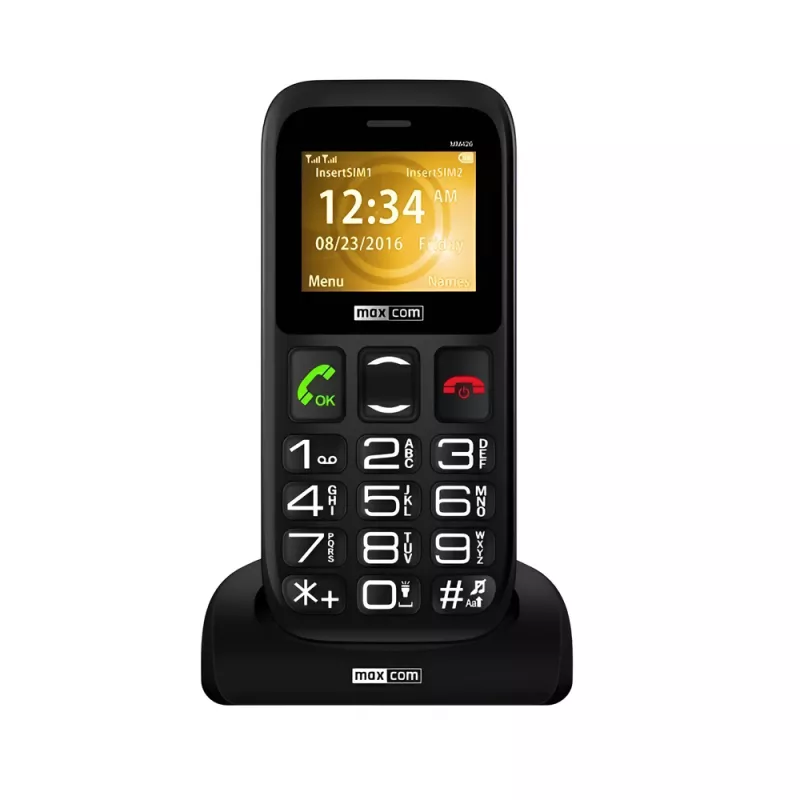 Мобильный телефон Maxcom MM426 BLACK