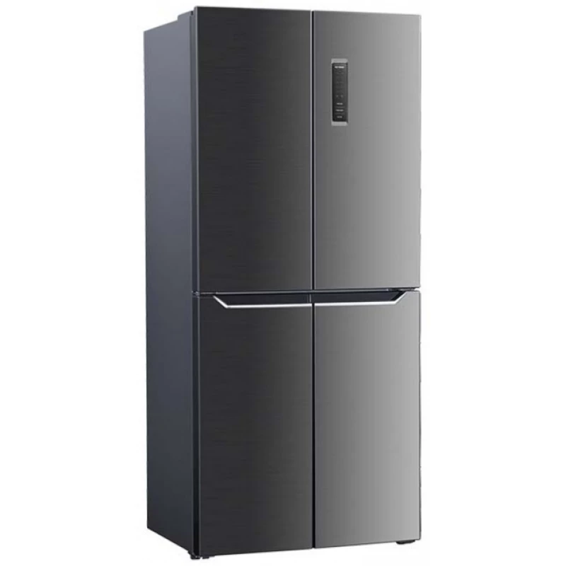 Холодильник WOLSER WL-SS 180 IX  NO FROST, 337 л,  No Frost,  Быстрое замораживание,  Дисплей,  180 см,  Нержавеющая сталь,, A+