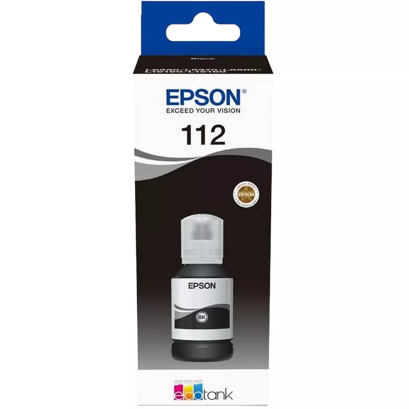 Flacon cerneala EPSON 112 BLACK (C13T06C14A)