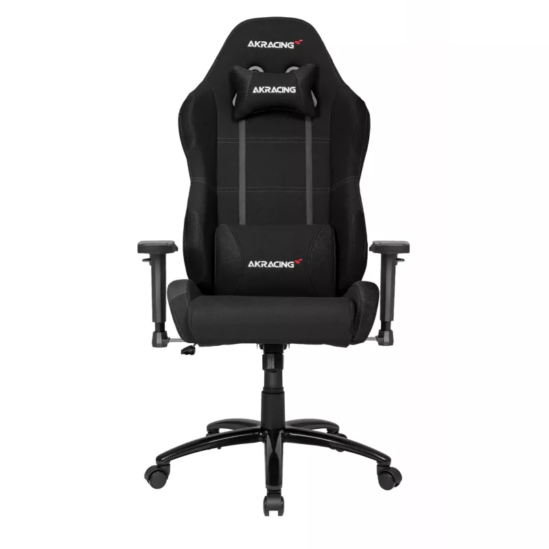 Fotoliu Gaming AKRacing Core EX AK-EX-BK Black, Metal,  Poliester,  Gazlift,  150 kg,  160-190 cm,  Negru