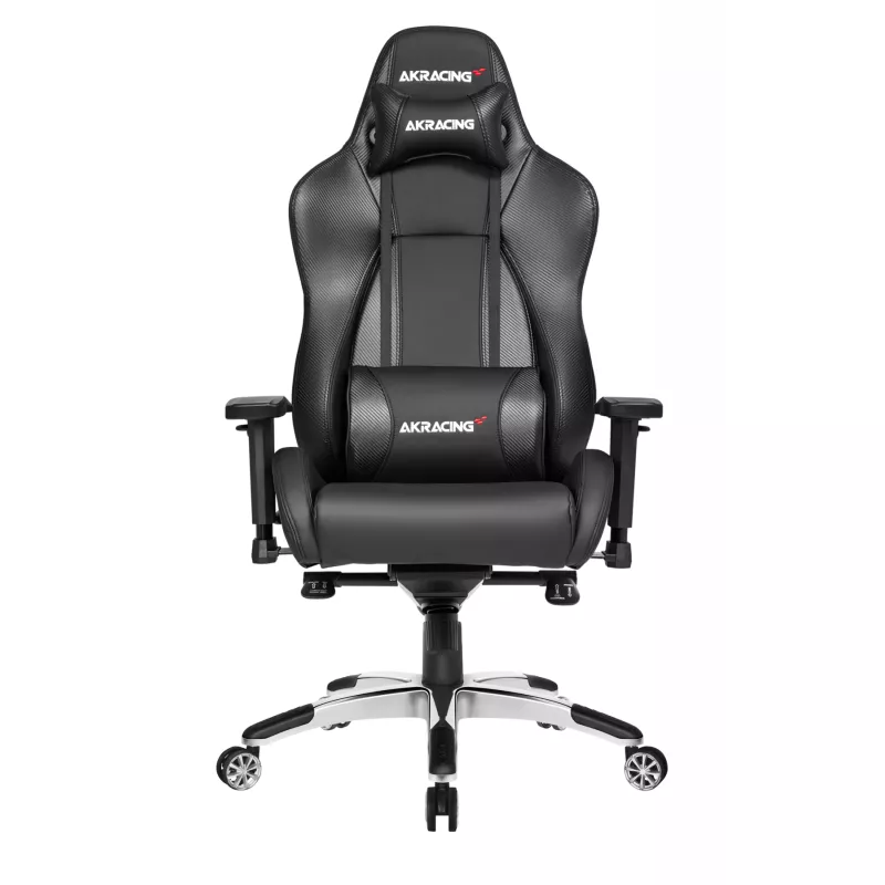 Fotoliu Gaming AKRacing Master Premium AK-PREMIUM-CB Carbon, Metal,  Piele eco,  Gazlift,  150 kg,  167-200 cm,  Carbon