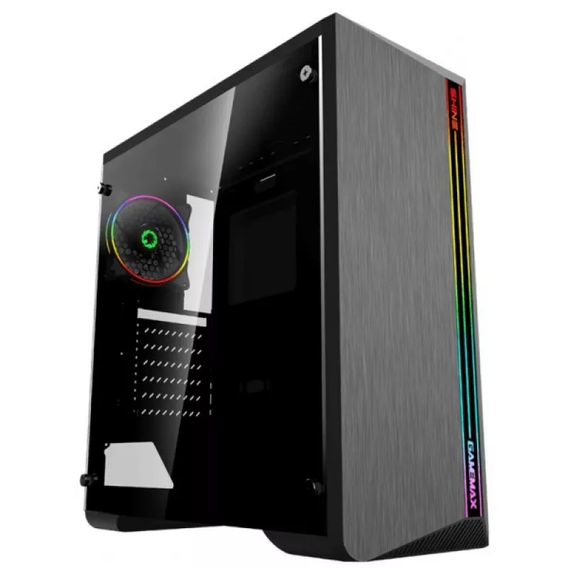 Carcasa fara PSU GAMEMAX Shine, ATX