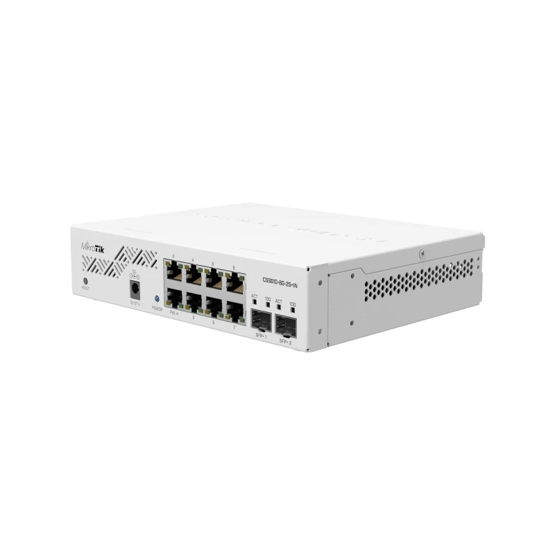 Router MikroTik CSS610-8G-2S+IN, 56 Gbps,  8 porturi LAN