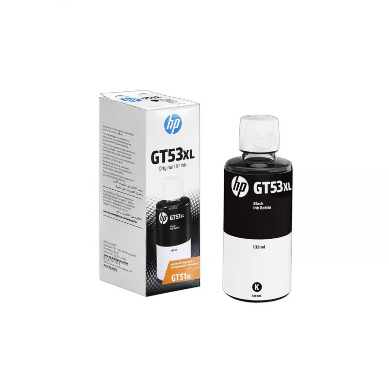 Флакон с чернилами HP GT53XL 135-ml Black Original Ink Bottle
