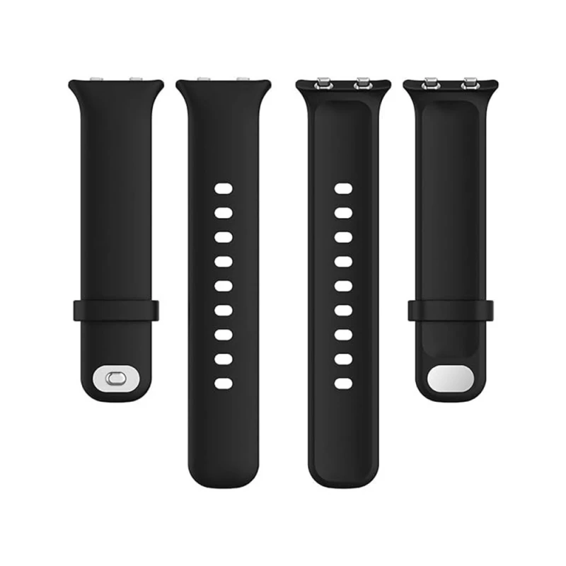 Bratara pentru ceas Oppo WATCH FLUOROUS RUBBER STRAP 46MM, Black