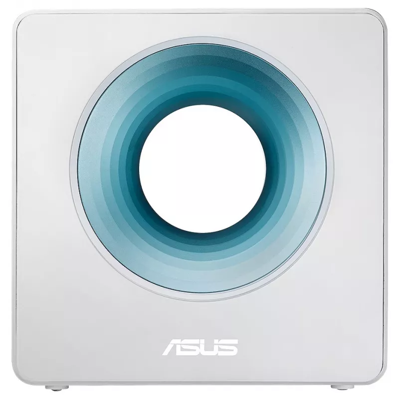 Router wireless ASUS BLUE CAVE AC2600, Dual band,  1734 Mbps,  USB 3.0,  Alb,  albastru