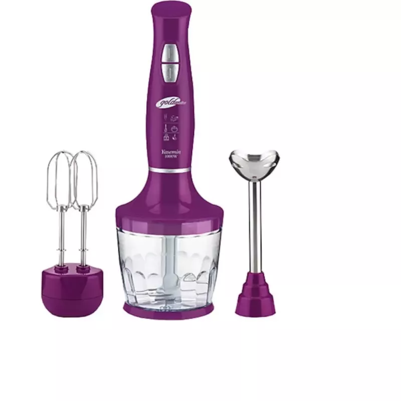 Blender GOLDMASTER GM 7240 M, Stationar,  1000 W,  0.8 l,  2 trepte de viteza,  Violet