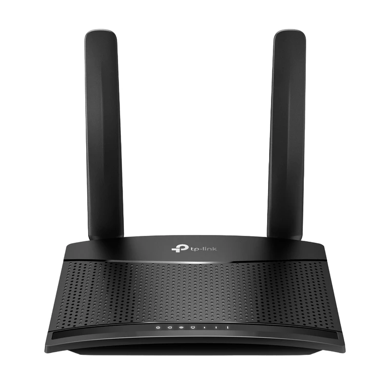 Router wireless TP-LINK TL-MR100, Single band,  300Mbps,  4G LTE,  Negru