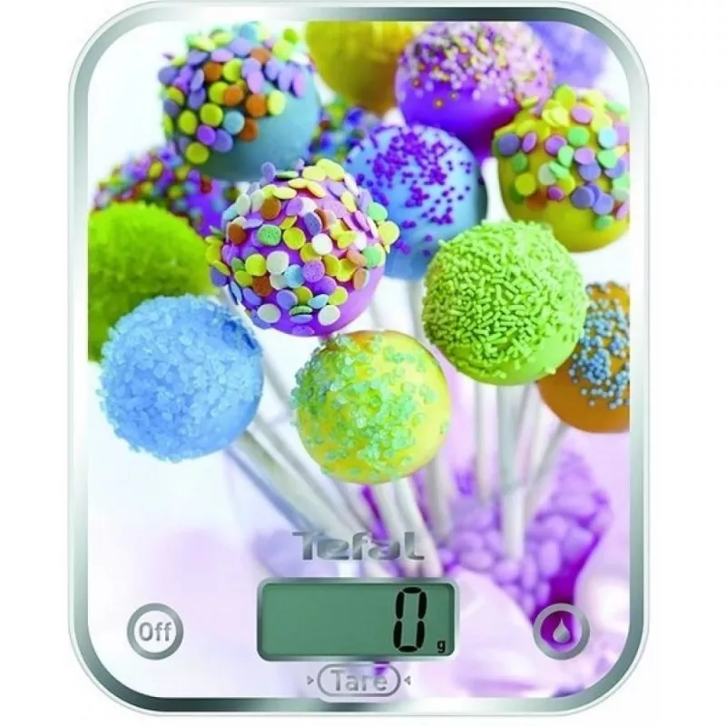 Cantar de bucatarie Tefal BC5121V1, 5 kg,  Sticla,  LCD display, 2 х AAA